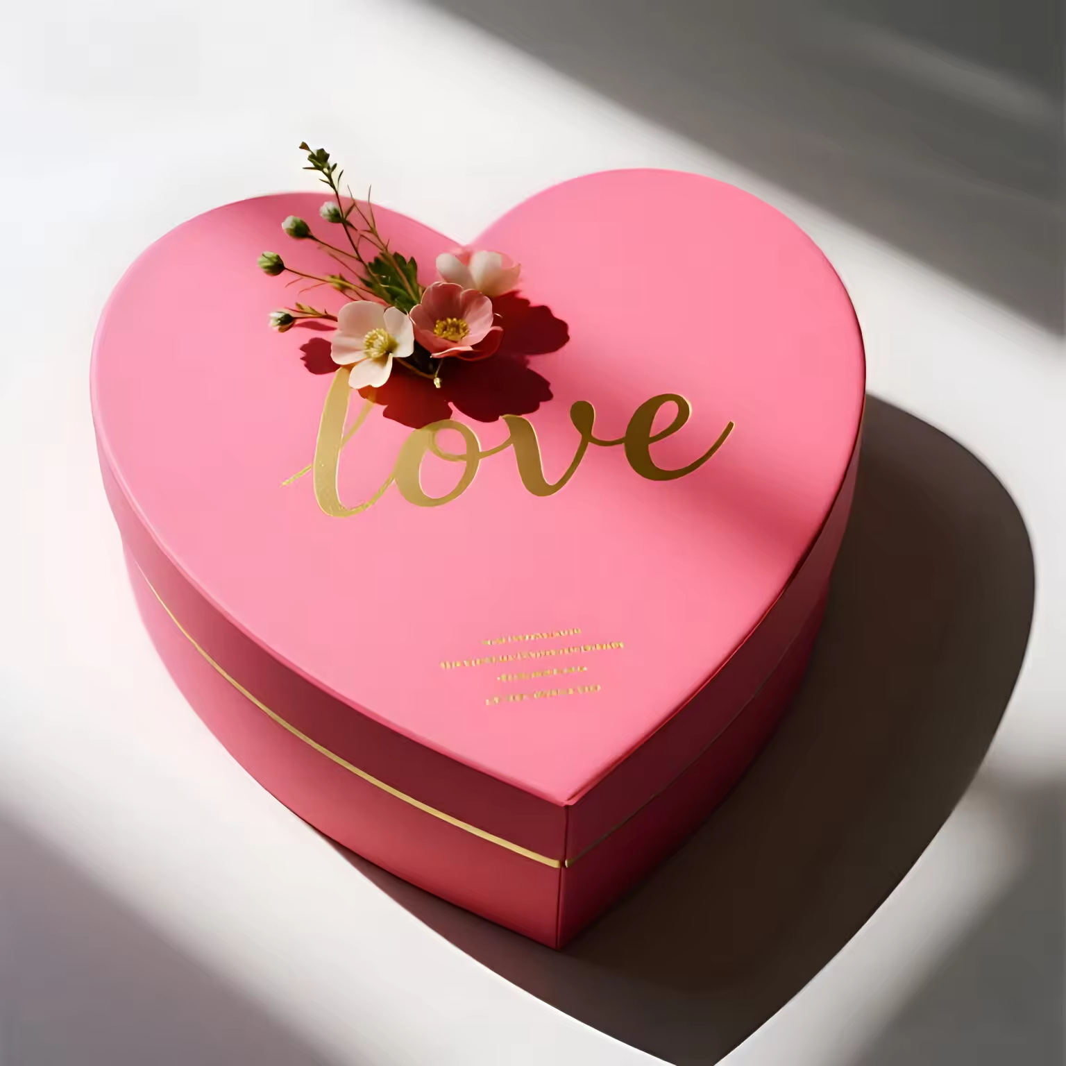 Christmas Heart Gift Box