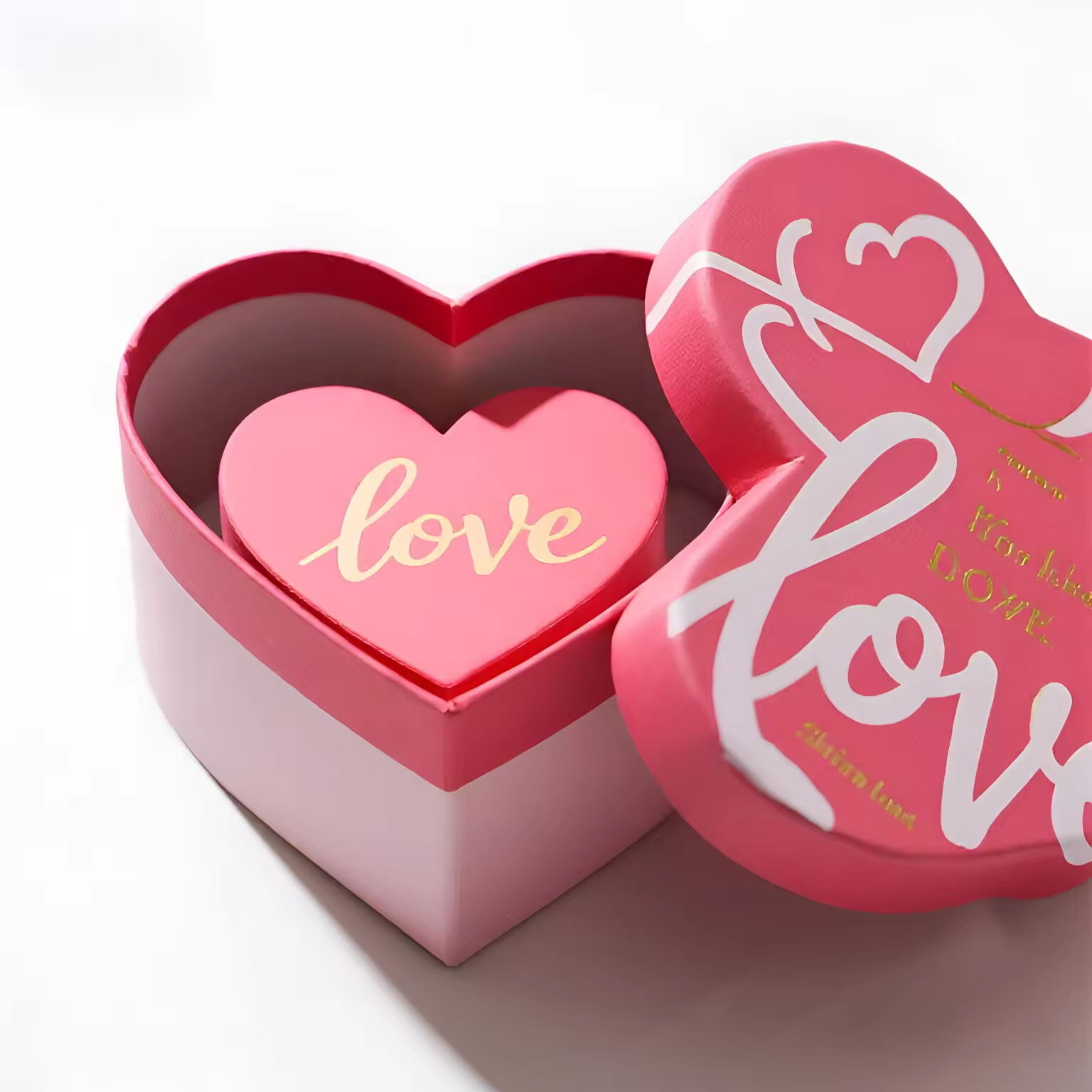 Christmas Heart Gift Box