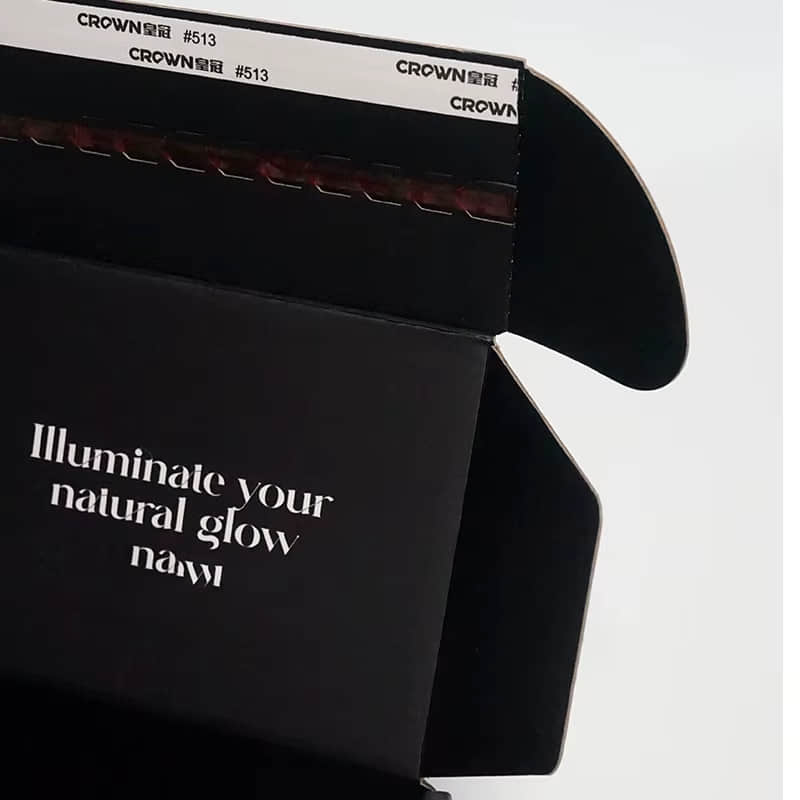 Custom Printing Black Paper Mailer Box