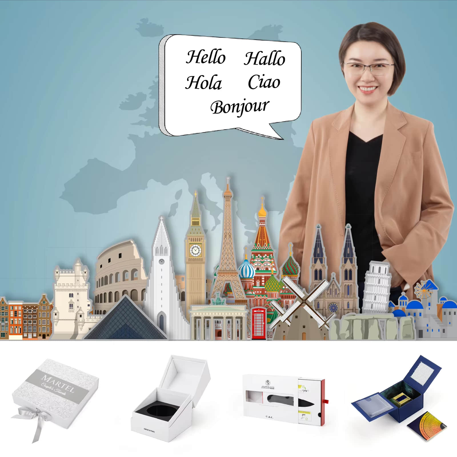 Matt Lamination Paper Gift Box