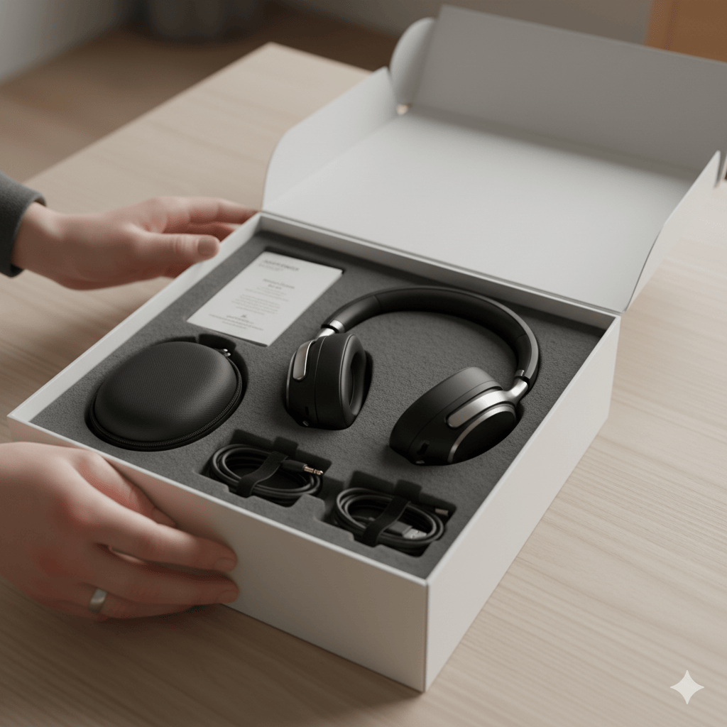 integrated packaging unboxing experience